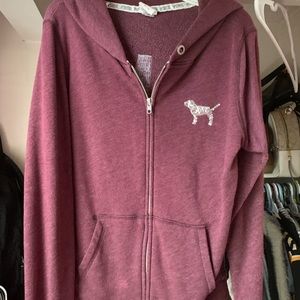Used Victoria’s Secret pink zip up
